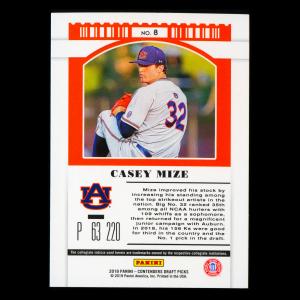 Casey Mize 2019 Contenders Draft Picks Season Ticket Tigers