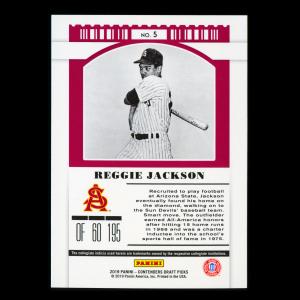 Reggie Jackson 2019 Contenders Draft Picks Season Ticket Sun Devils