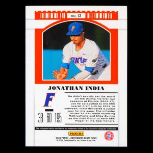Jonathan India 2019 Contenders Draft Picks Season Ticket Gators