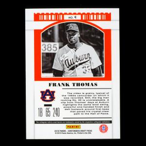 Frank Thomas 2019 Contenders Draft Picks Season Ticket Tigers