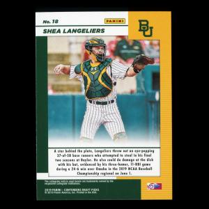 Shea Langeliers 2019 Contenders Draft Picks Game Day Ticket Bears