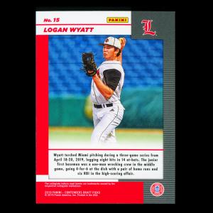 Logan Wyatt 2019 Contenders Draft Picks Game Day Ticket Cardinals