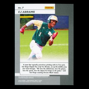 CJ Abrams 2019 Contenders Draft Picks Game Day Ticket Titans