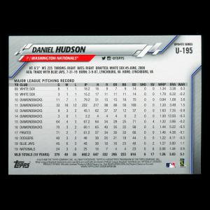 Daniel Hudson 2020 Topps Rainbow Foil Nationals
