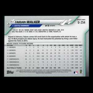 Taijuan Walker 2020 Topps Rainbow Foil Mariners