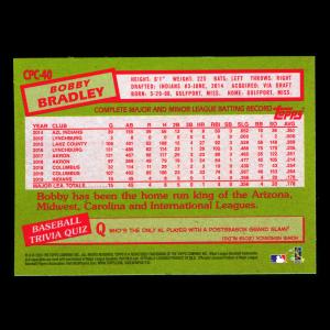 Bobby Bradley 2020 Topps 1985 Retro Silver Pack Chrome Indians