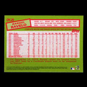 Rangel Ravelo RC 2020 Topps 1985 Retro Silver Pack Chrome Rookie Cardinals