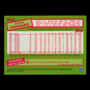 Ryan Howard 2020 Topps 1985 Retro Phillies