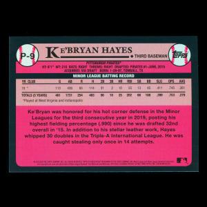 Ke'Bryan Hayes 2020 Topps 1989 Retro #1 Prospect Pirates
