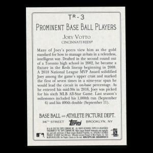 Joey Votto 2020 Topps Turkey Red Reds