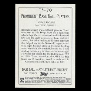 Tony Gwynn 2020 Topps Turkey Red Padres