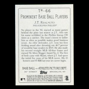 J.T. Realmuto 2020 Topps Turkey Red Phillies