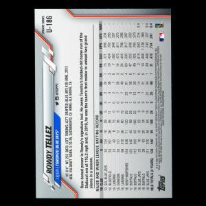 Rowdy Tellez 2020 Topps Blue Blue Jays