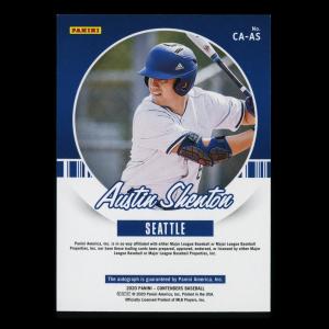 Austin Shenton 2020 Contenders Autographs Mariners