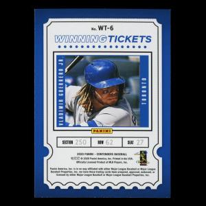 Vladimir Guerrero Jr. 2020 Contenders Winning Tickets Blue Jays