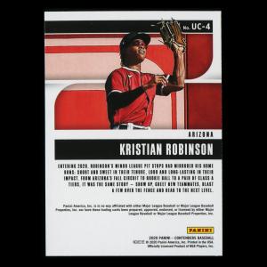 Kristian Robinson 2020 Contenders Up & Coming Diamondbacks