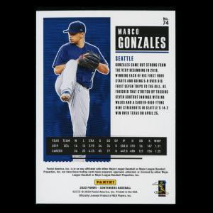 Marco Gonzales 2020 Contenders Season Ticket Purple Mariners