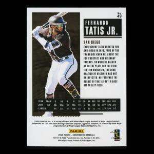 Fernando Tatis Jr. 2020 Contenders Season Ticket Padres
