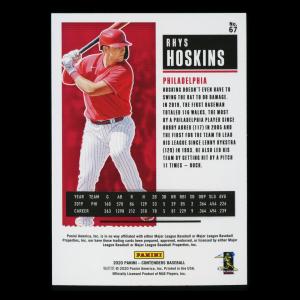 Rhys Hoskins 2020 Contenders Season Ticket Phillies