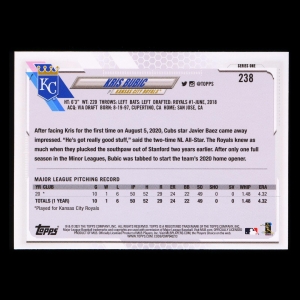 Kris Bubic RC 2021 Topps Rookie Royals