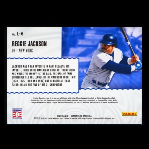Reggie Jackson 2020 Contenders Legacy Yankees
