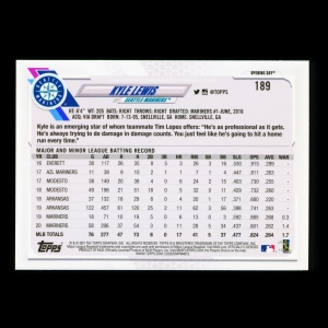 Kyle Lewis 2021 Topps Opening Day All-Star Rookie Mariners