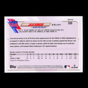 Jojo Romero RC Topps 2021 Rookie Phillies
