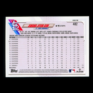 Kwang-Hyun Kim Topps 2021 All-Star Rookie Cardinals