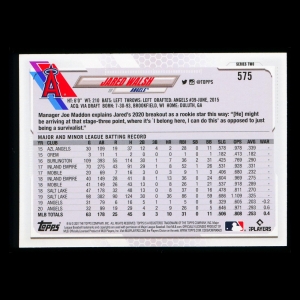 Jared Walsh Topps 2021 All-Star Rookie Angels