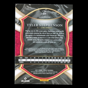 Tyler Stephenson RC 2021 Select Rookie Reds