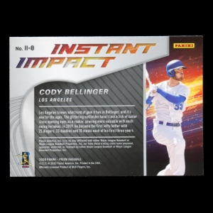 Cody Bellinger 2020 Prizm Instant Impact Dodgers