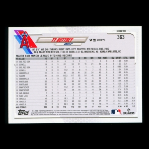 Ty Buttrey Topps 2021 Rainbow Foil Angels