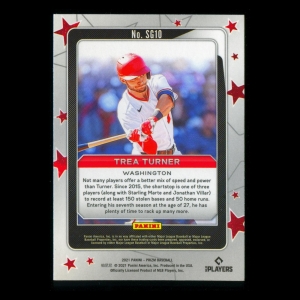 Trea Turner 2021 Prizm Star Gazing Nationals