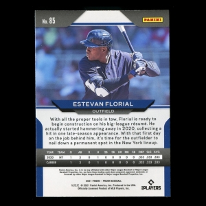 Estevan Florial RC 2021 Prizm Rookie Yankees