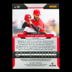 Tejay Antone RC 2021 Prizm Rookie Reds