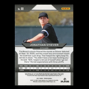 Jonathan Stiever RC 2021 Prizm Rookie White Sox