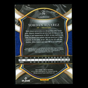 Yordan Alvarez 2021 Select Astros