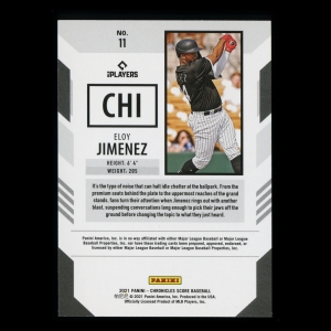 Eloy Jimenez 2021 Score  White Sox