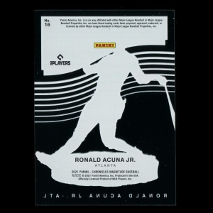 Ronald Acuna Jr. 2021 Magnitude Braves