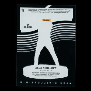 Alex Kirilloff RC 2021 Magnitude Rookie Twins
