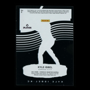 Kyle Isbel RC 2021 Magnitude Rookie Royals