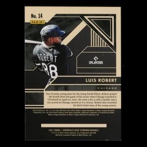 Luis Robert 2021 Gold Standard Blue Jays