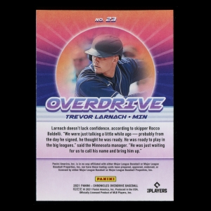 Trevor Larnach RC 2021 Overdrive Rookie Twins