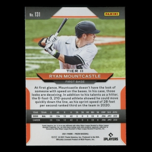 Ryan Mountcastle RC 2021 Prizm Rookie Orioles