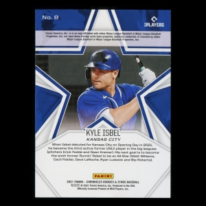 Kyle Isbel RC 2021 Rookies and Stars Rookie Royals