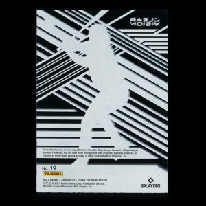 Andres Gimenez RC 2021 Clear Vision Rookie Indians