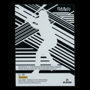 Andres Gimenez RC 2021 Clear Vision Rookie Indians