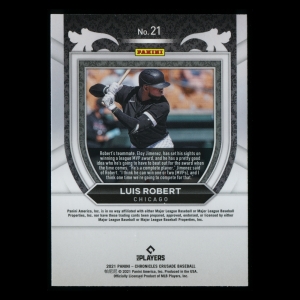 Luis Robert 2021 Crusade White Sox
