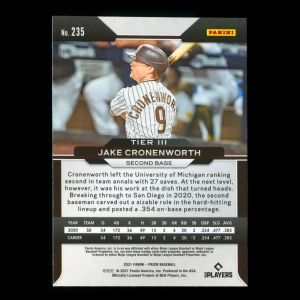 Jake Cronenworth RC 2021 Prizm Rookie Padres