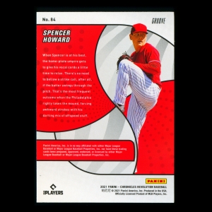 Spencer Howard RC 2021 Revolution Groove Rookie Phillies